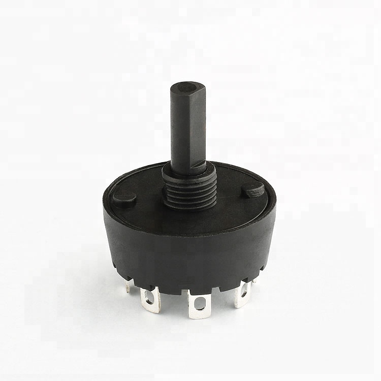 RS factory price 6A 250V 8 position 220v rotary switches
