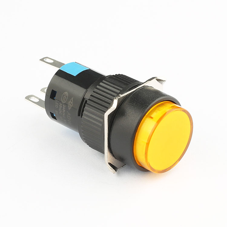 Hot sale 16mm plastic push button switch