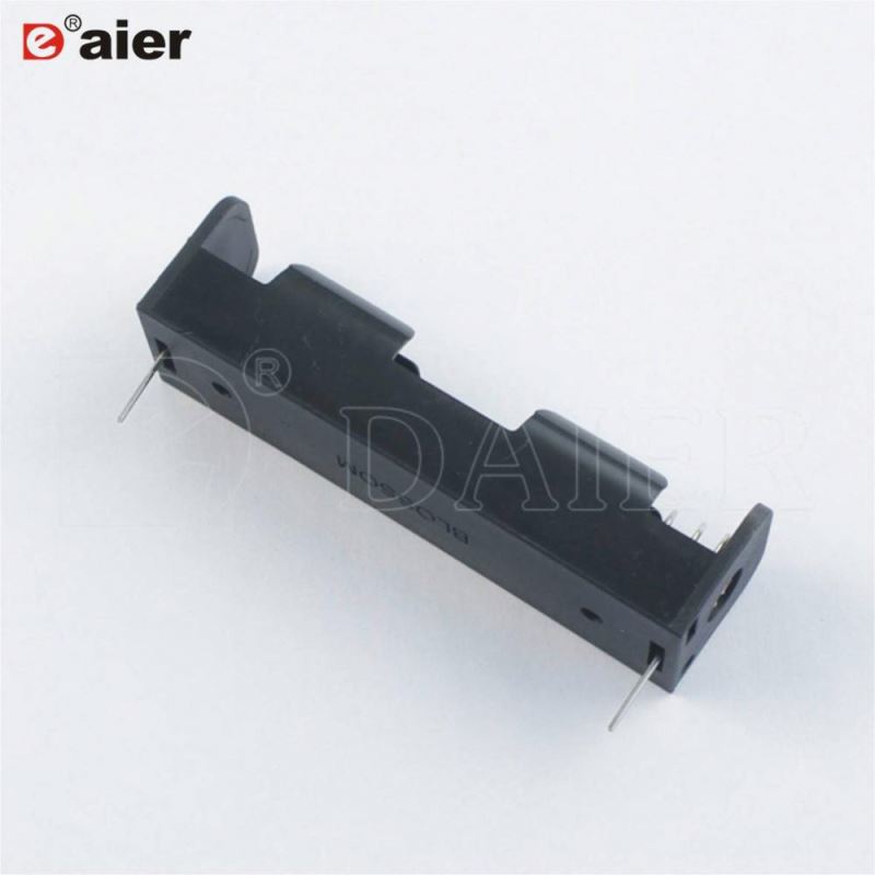 1 cell battery case 3.7v 18650 battery holder