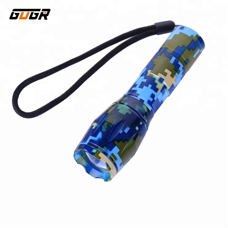 OEM Wholesale Tactical Flashlight 1000 Lumens Waterproof Zoomable Flashlight Tactical Torch