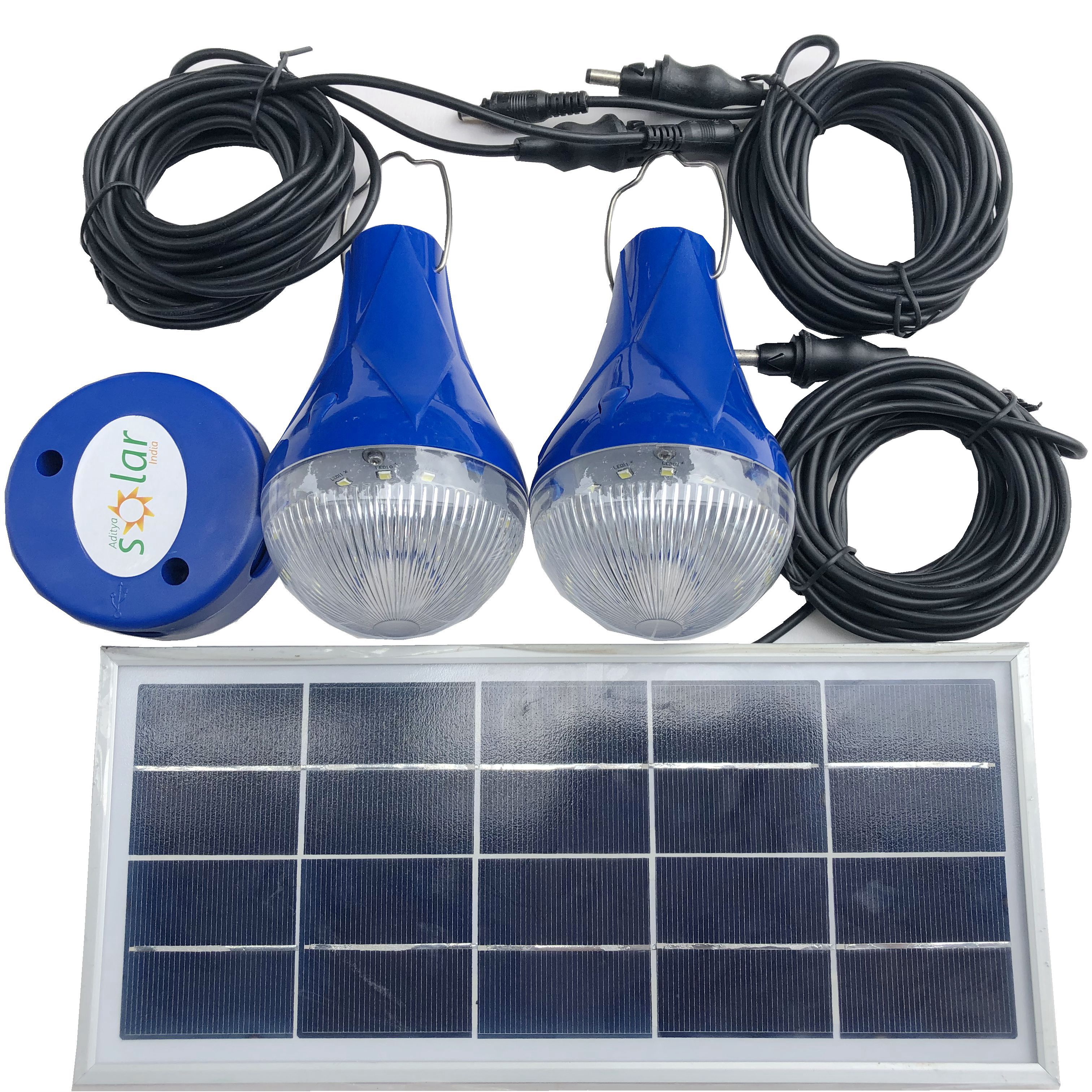 Promotional rechargeable solar led bulb light