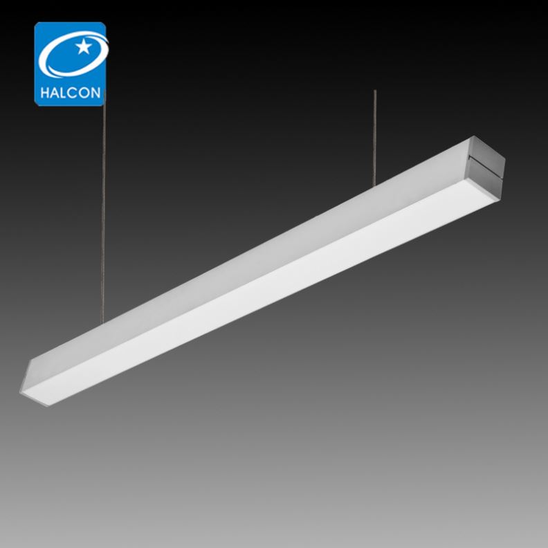 OEM & ODM 40W 4FT Aluminium Office Led Pendant Light With White Painting