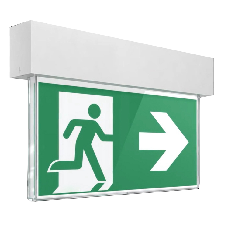 glow in dark exit signs SAA CE ROHS 3 years warranty