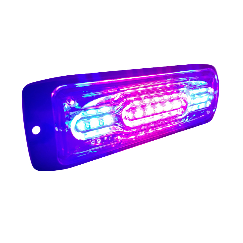 High intensity 12pcs led waterproof multi-color police emergency vehicle led strobe grille light