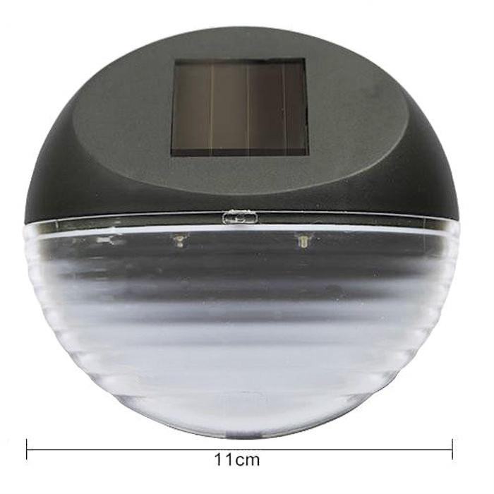 Ningbo 2V Rechargeable round 2LED Solar power Buried Light outdoor lawn lights for Yard Driveway Patio Walkway Garden