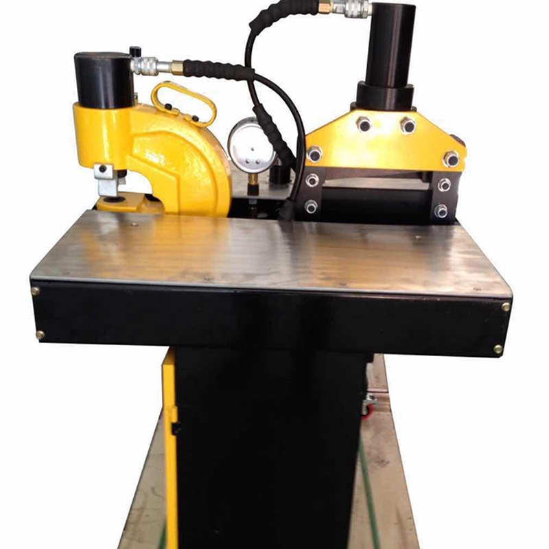 copper steel 4 in 1 hydraulic busbar cutting punching bending machine