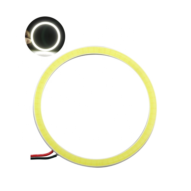 Angel Eyes Fog Light 12V 80Mm 140Mm 110Mm Cob Led Halo Ring