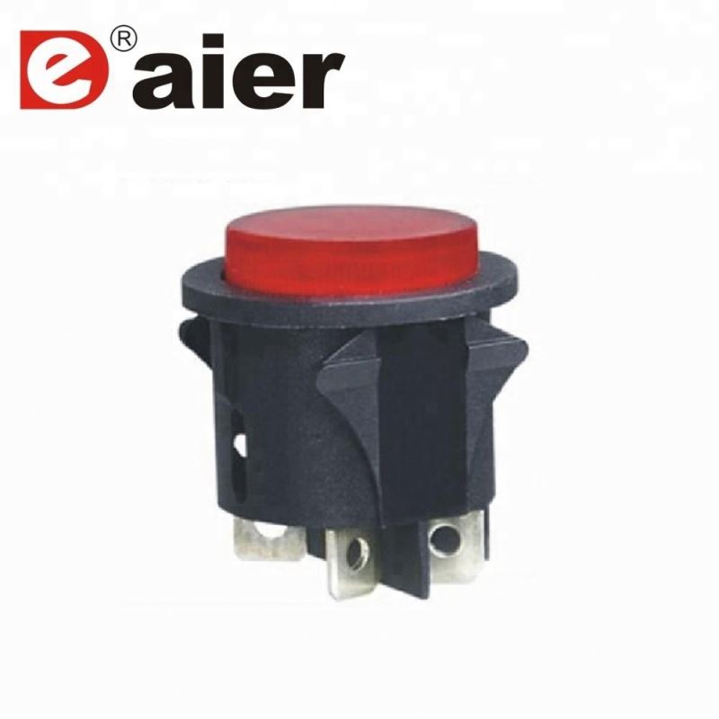 PS18-16 12VDC~250VAC 23.5MM 16A Normal close-Normal open push button switch