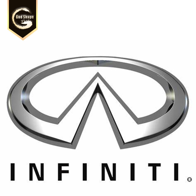 High Quality Custom-Made 3D Chrome Mirror Stainless Steel LED Signs Car Logo