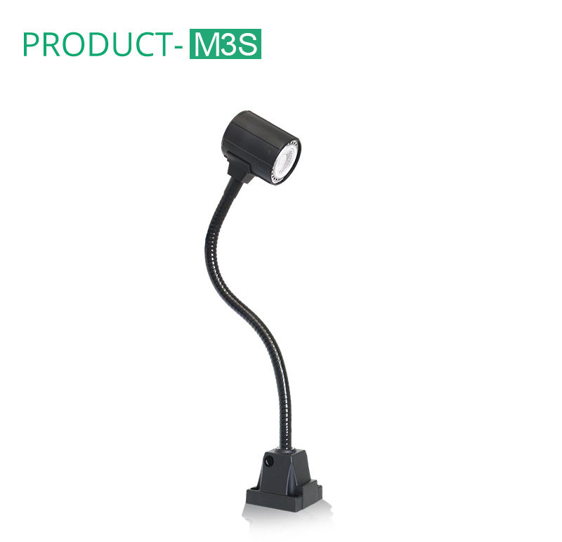 Hot sell M3S 24V 220V IP20 15mm diameter led gooseneck light flexible lamp for machine