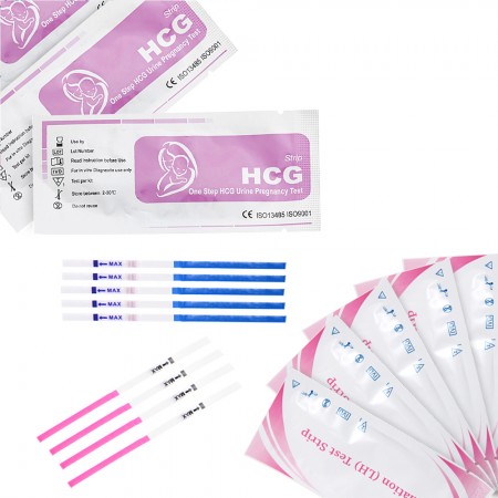 Home Value Combo Pack 50 (LH) Ovulation Tests 25 (HCG) Pregnancy Test Strips