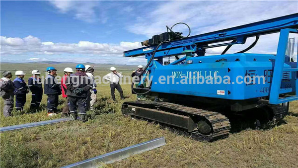 LLHH hammer hydraulic excavator vibratory photovoltaic-PV soil ground pile driver