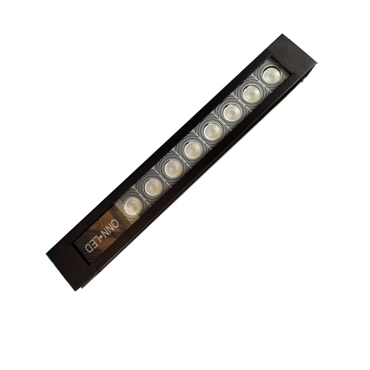 Onn new m9t led mahine light bar with pattern on glass 24v