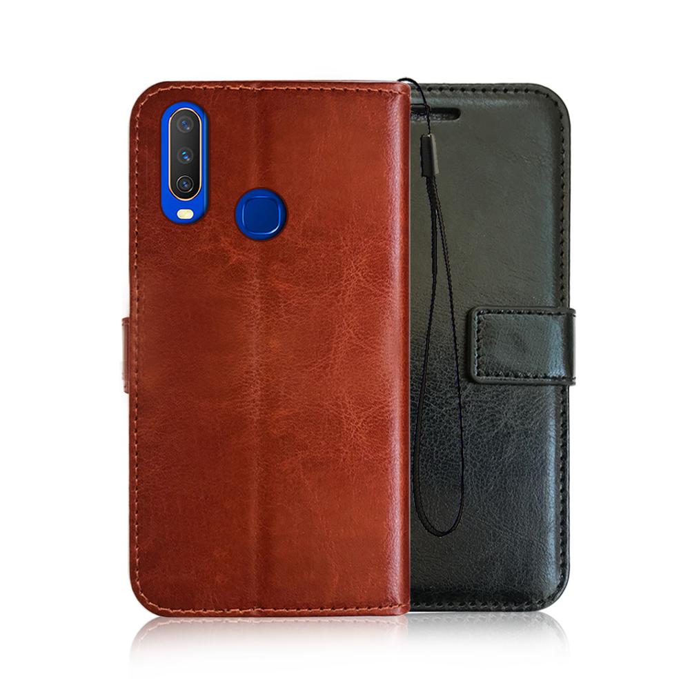 hot sell wallet leather case For Vivo Y15 stand leather flip cover