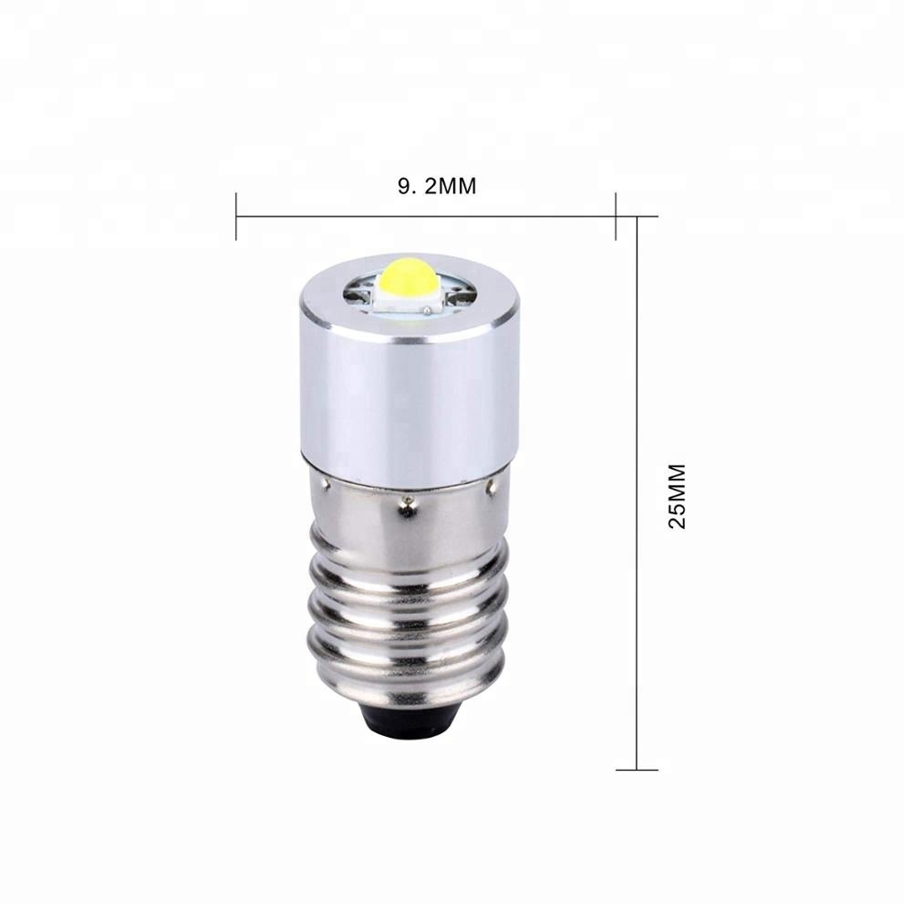 best selling products in europe E10 1-3V 6v 9v flashlight led bulb