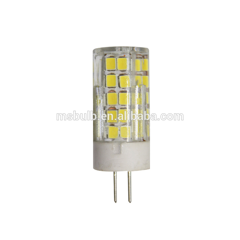 CE ROHS TUV INMENTRO certificates epistar led chip transparent led bulb 5w, 10mm g4 led bulb, mini g4 led bulb