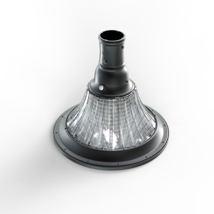 Waterproof Garden Led Solar Flagpole Light All In One Design