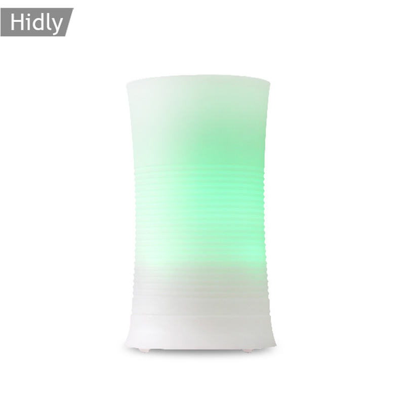 7 Changing Night Color Spiral Pattern Essential Oil Room Humidifier Ultrasonic Room Aroma Diffuser