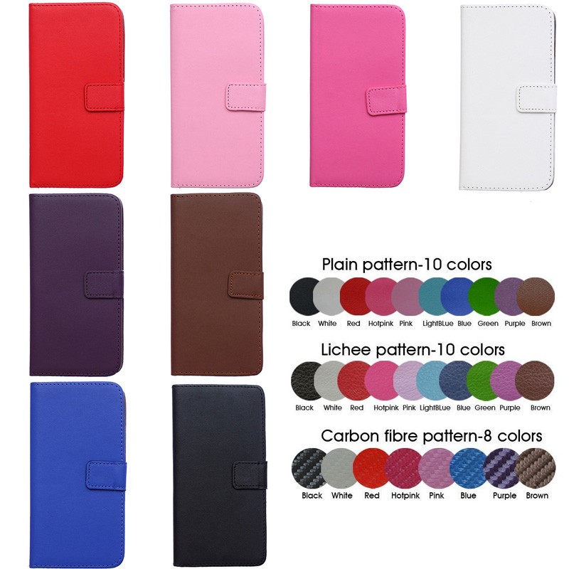 Book Wallet Flip leather case For Redmi 4x pouch India Version