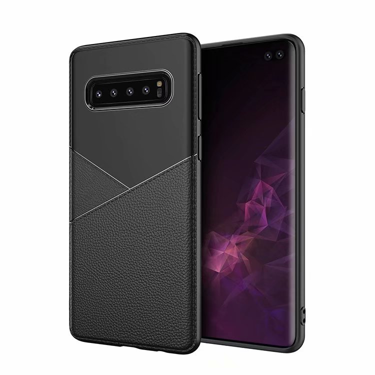 Slim Business Style Leather Pattern Case for Samsung galaxy A50 Soft TPU Cover