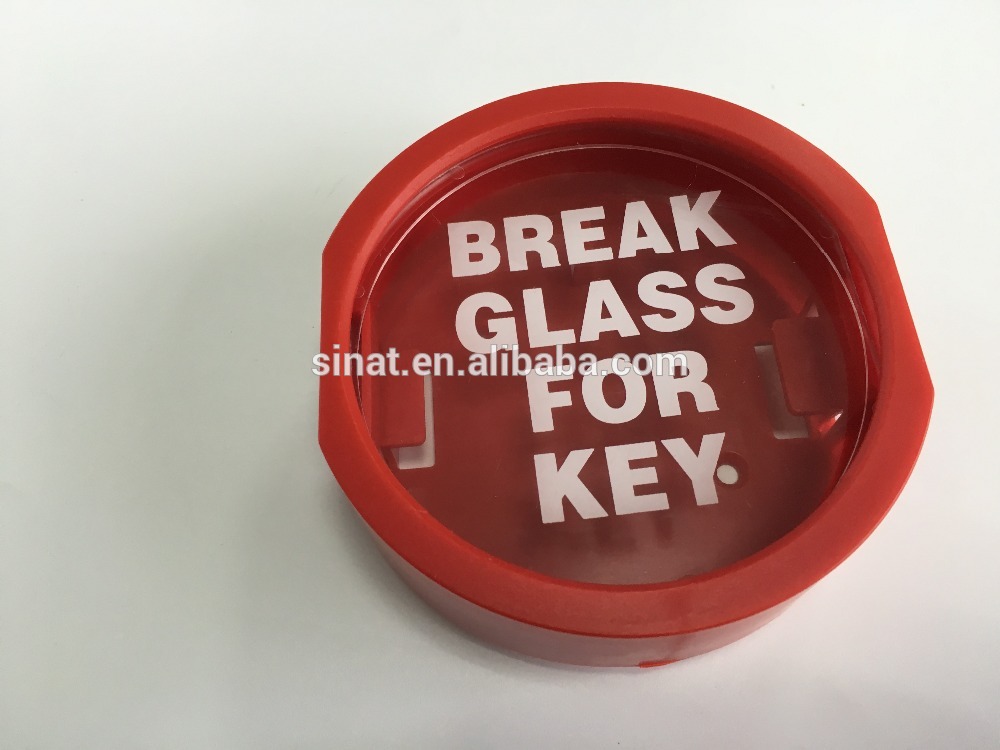 Break Glass Key Box with Hammer & Chain