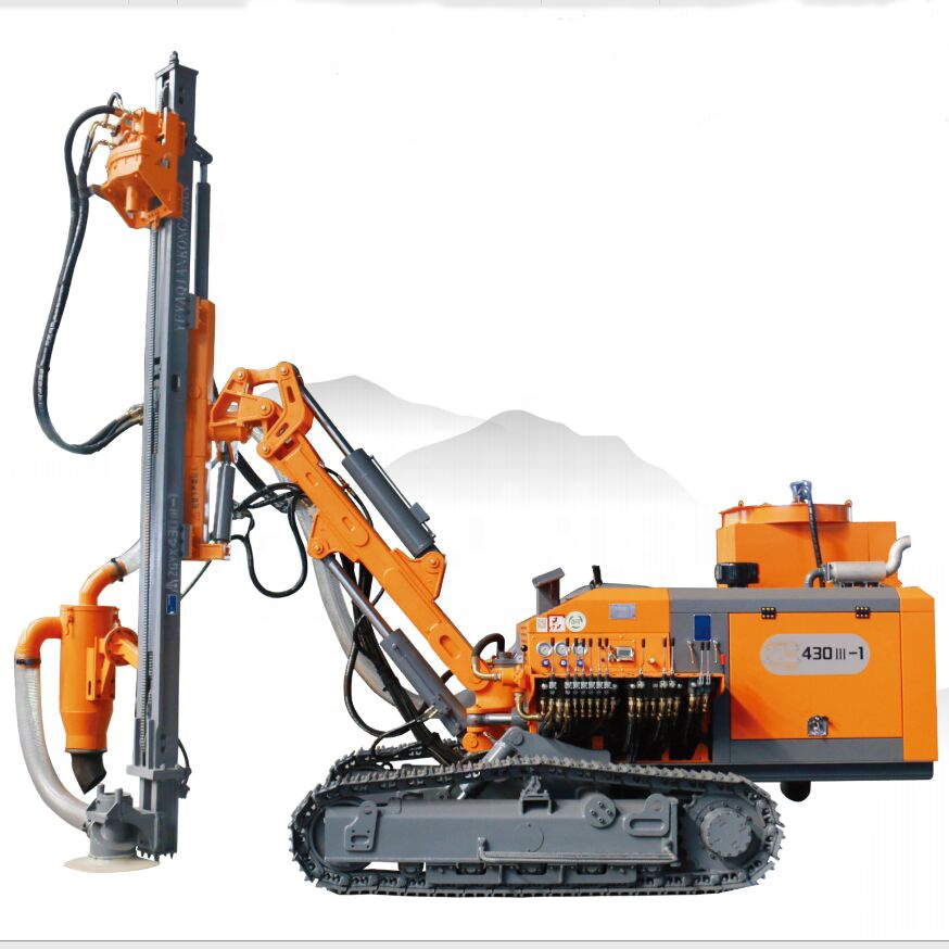 Crawler Hydraulic Mining Rock Rotary Drilling Rig Machine