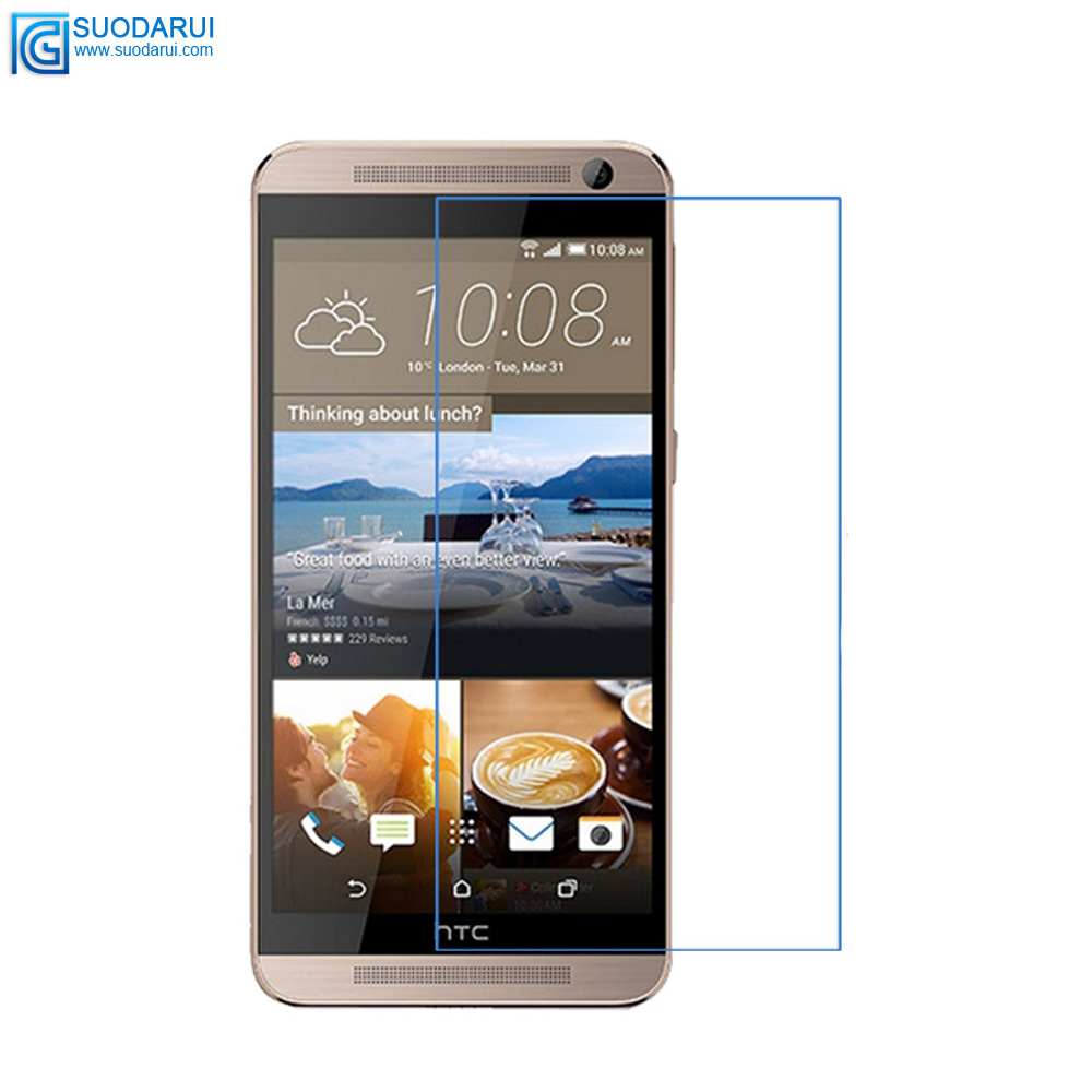 Tempered Glass Screen Protector For HTC E9 Plus 9H 2.5D 0.26mm HD Transparent Film