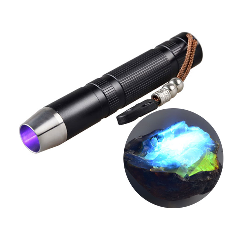 3.7v Rechargeable Led Amber Detector UV Torch Supplier Flashlight Kenya