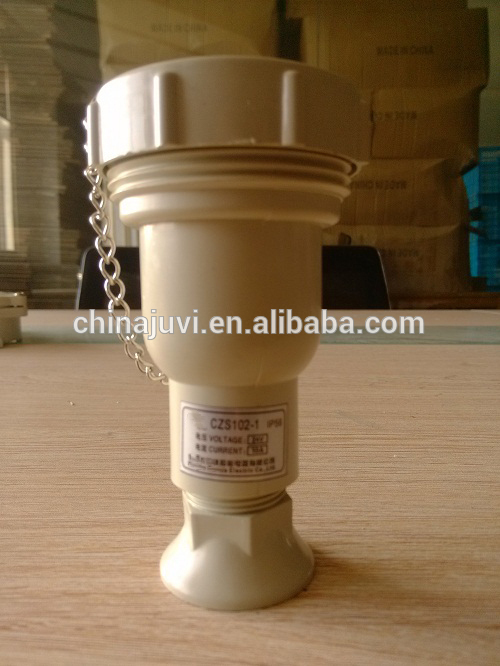 CZS102-1 marine waterproof nylon plug and socket for sale