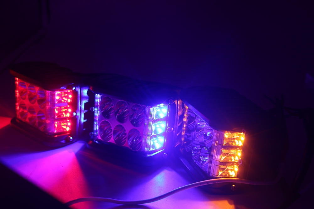 2x Side Shooter Flashing Cube Led Work Light 12v 24v Off Road Led Driving Light for SUV Truck Car ATV Led Fog Light