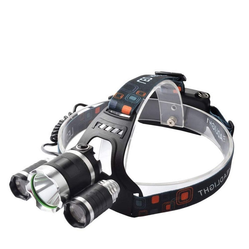 Ningbo Goldmore Ultra Bright Aluminium USB Rechargeable Headlamp for outdoor camping fishing