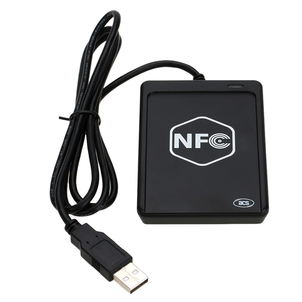 USB ACR1251 NFC Smart Card Reader Writer For all 4 types of NFC (ISO/IEC 18092) NFC ISO14443 A & B/M1/FeliCa/NFC Cards/Tags