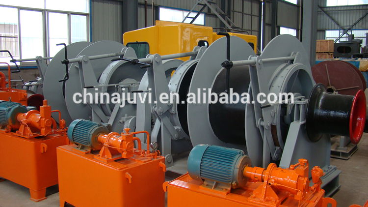 marine offshore vessel electric hydraulic anchor windlass