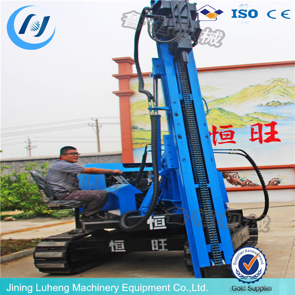 Mini Guardrail Hydraulic Press Piling Machine Driver