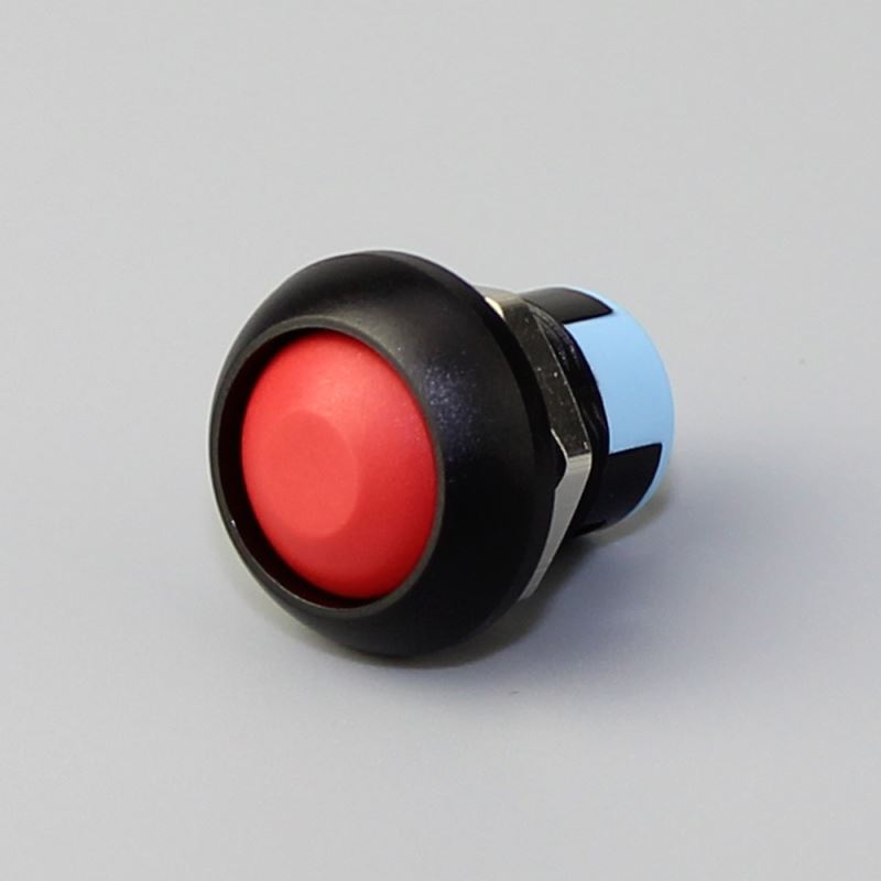 12mm Waterproof Button Switch Red