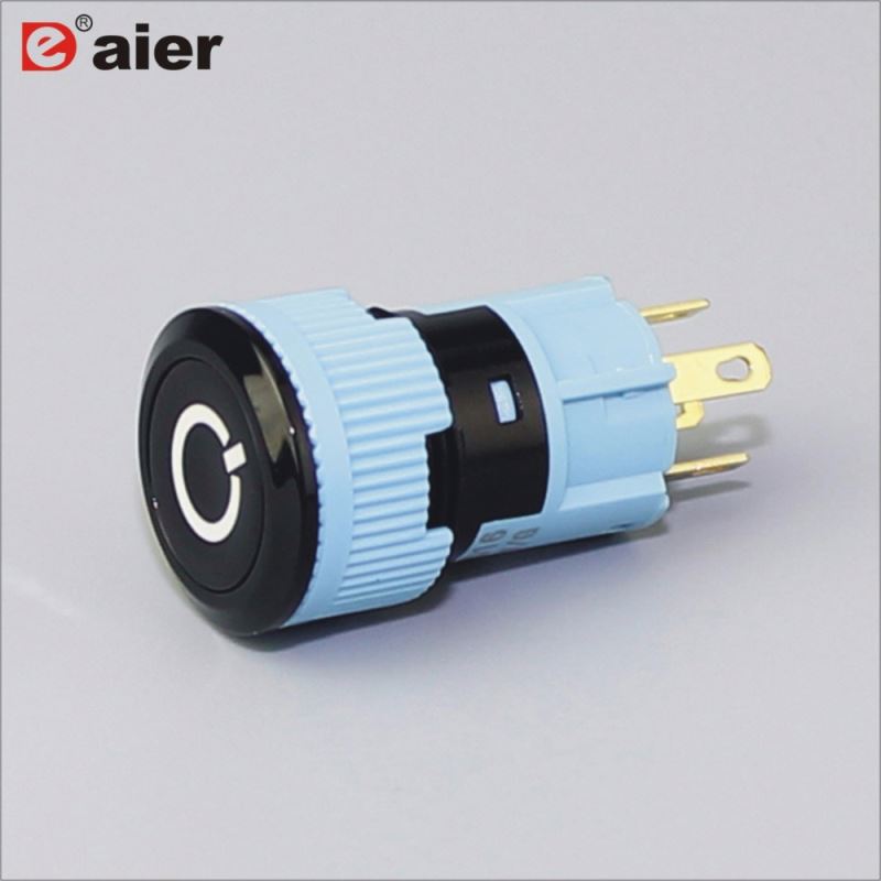 16mm Power Logo Push To Start Buttons