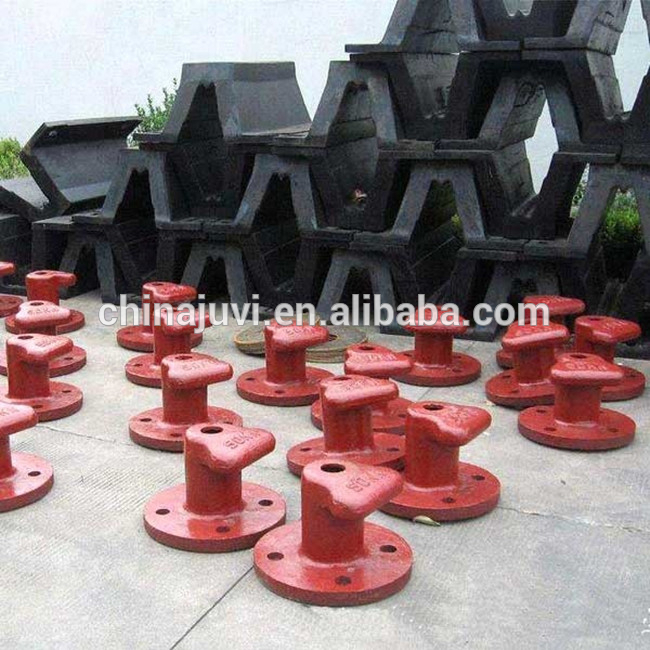 Wholesale price marine steel mooring Double bollard for sale