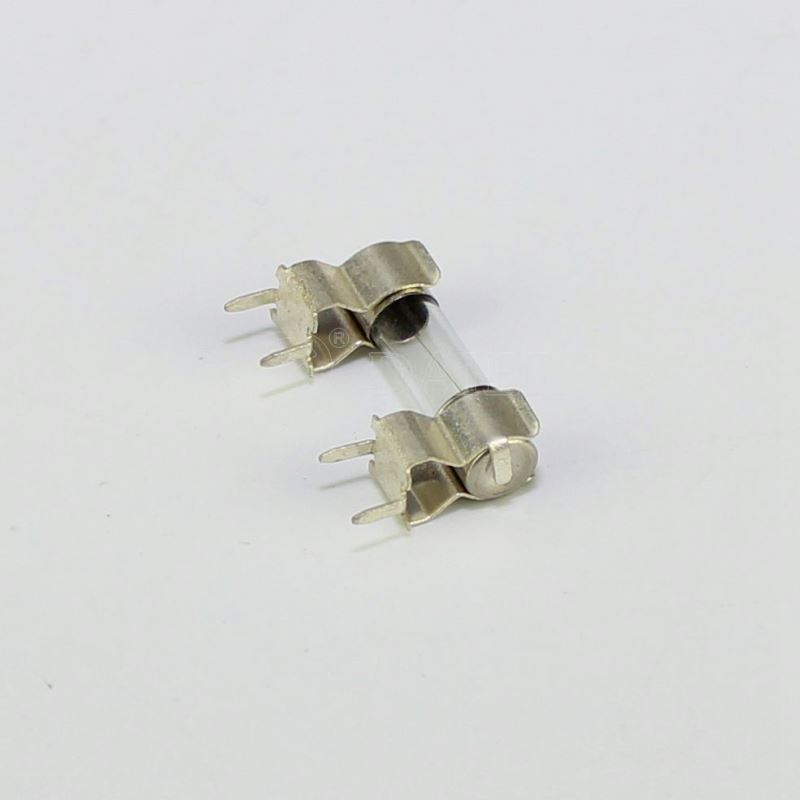Silver Plated 5x20 Glass Ceramic Tube Fuse Clip