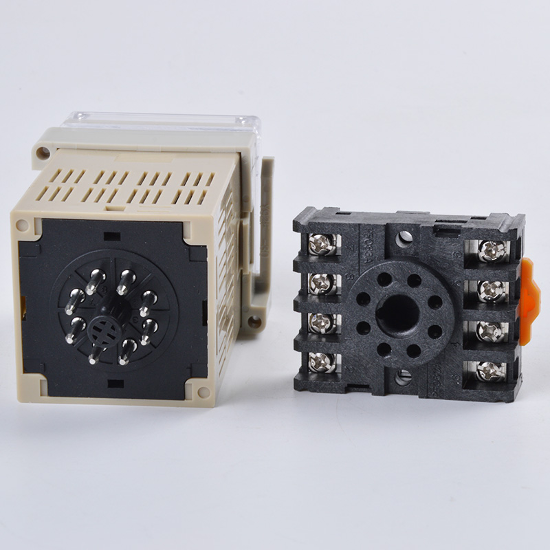 DH48S-2Z 2Z Delay Relay Time Relay with Socket AC110V AC220V DC24V DC12V 8 Pins relay