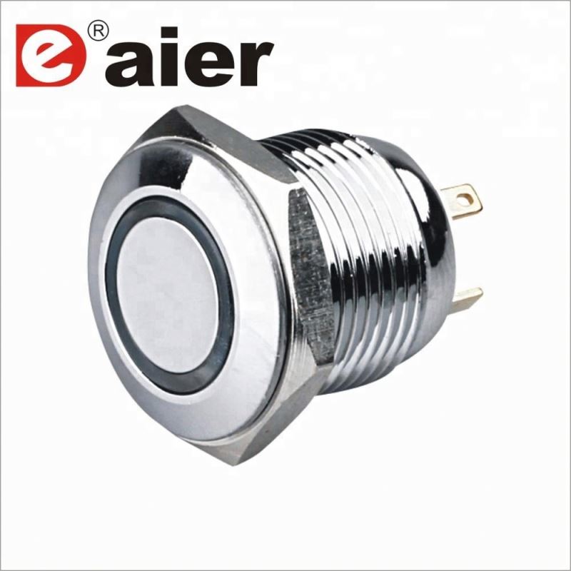 16mm Flat Led Pushbuttons