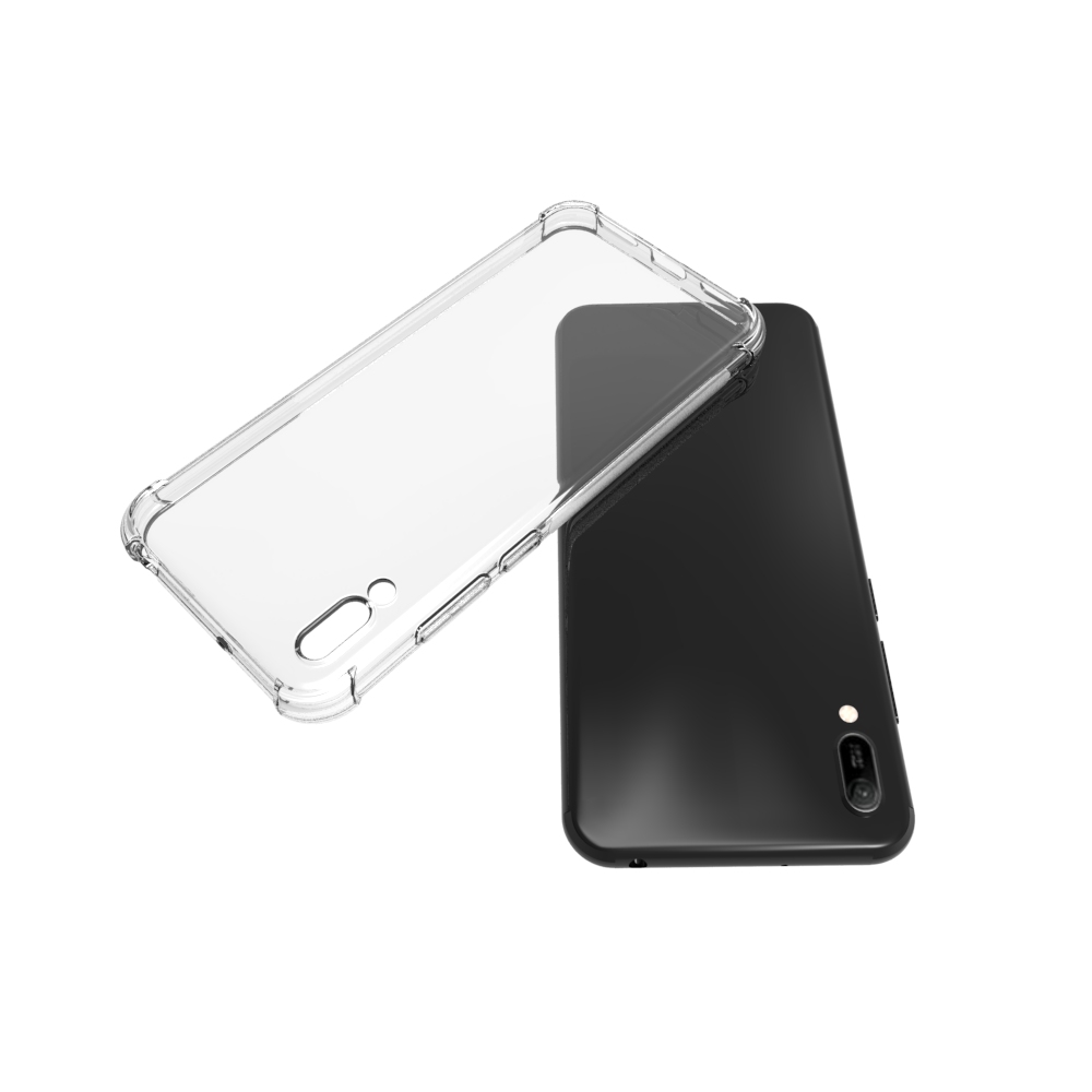 Factory price shockproof Tpu case For Huawei Y6 Pro2019 Soft transparent  cover