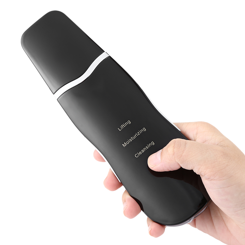 Ultrasonic Facial Skin Scrubber Spatula Blackhead Cutin Removal Pimple Extractor Device New and Popular Skin care device