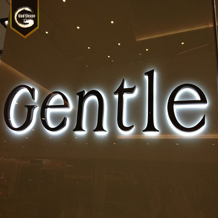 Godshape 3D Letters logo Hospital Electric  LED  light up Letter Supermarket Outdoor Sign board