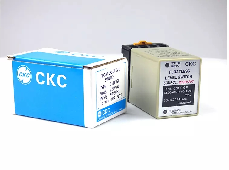 C61F-GP Floating Level Switch / relay with socket 220VAC 110VAC,12VDC  C61F - GP Water Level Controller / pump automatic switch