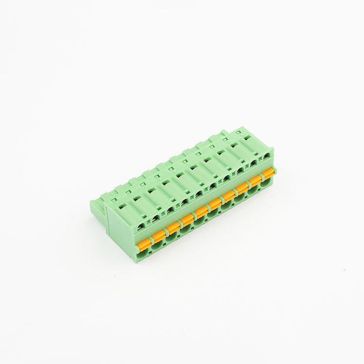 high voltage male 6 pin pcb terminal block 7 pin female connector