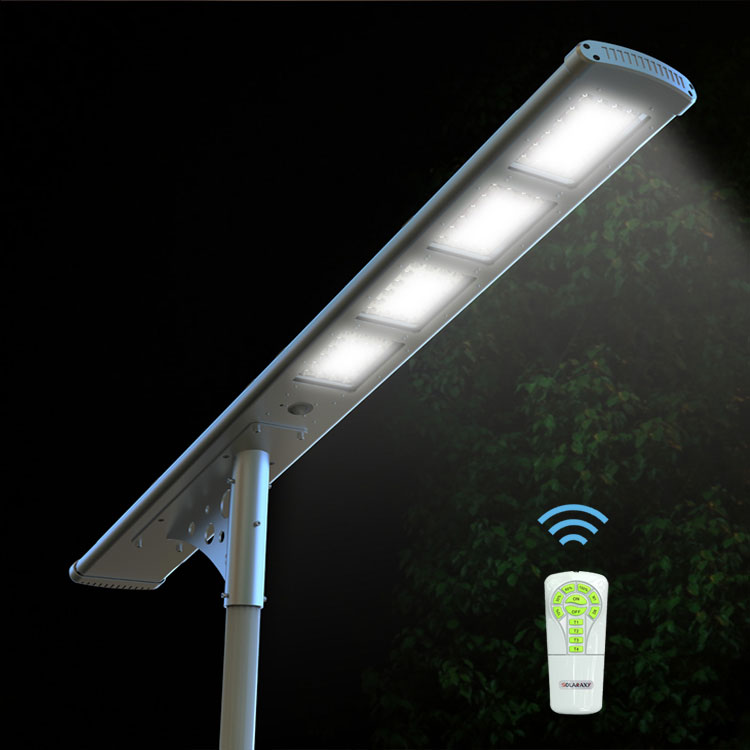 Energy Saving Solar Powered PIR Outdoor 80w Integrated Solar Street Light