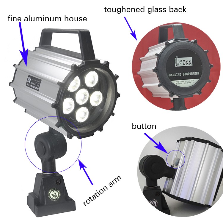 ONN-M1 IP65 Waterproof Led Work Light / Machine Tool Light