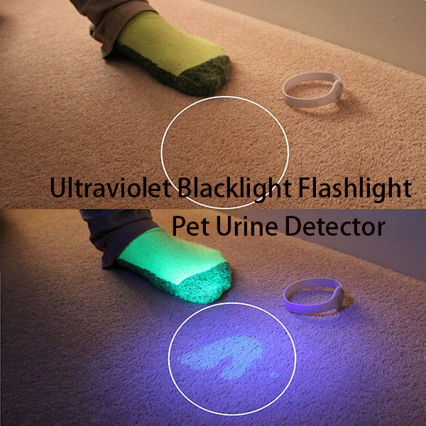 Aluminum Alloy Best Waveband 3 Watt Power 365NM UV LED Flashlight