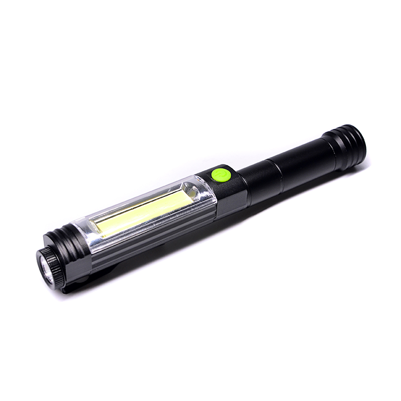 Portable high power Strong magnetic pocket clip penlight lamp operation led medical light Aluminium led cob work light