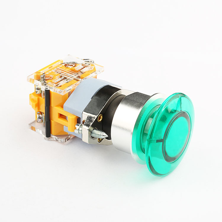 very good switch for LA133 22mm Mushroom pke Engine Push start Stop Transparent Push Button Switch